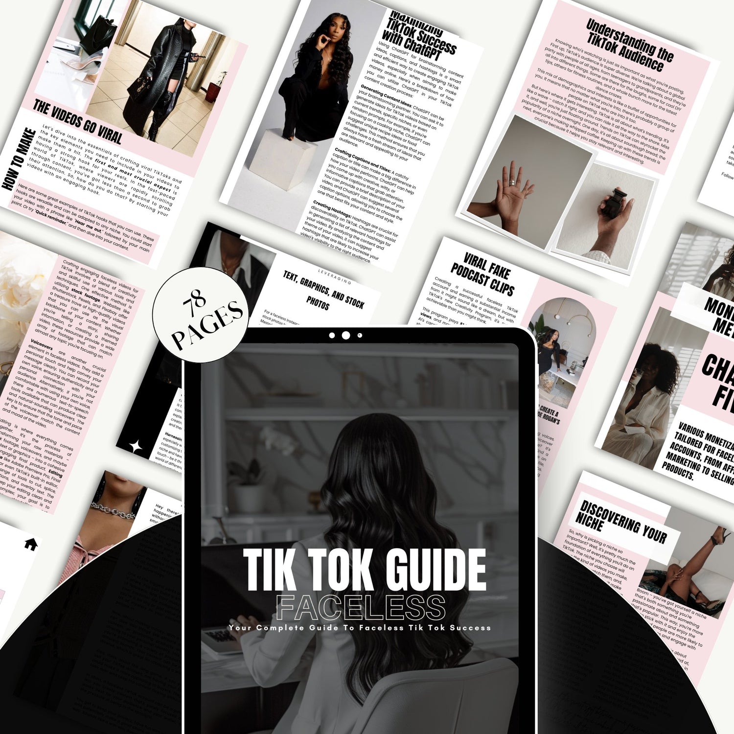 Faceless TikTok Guide Ebook