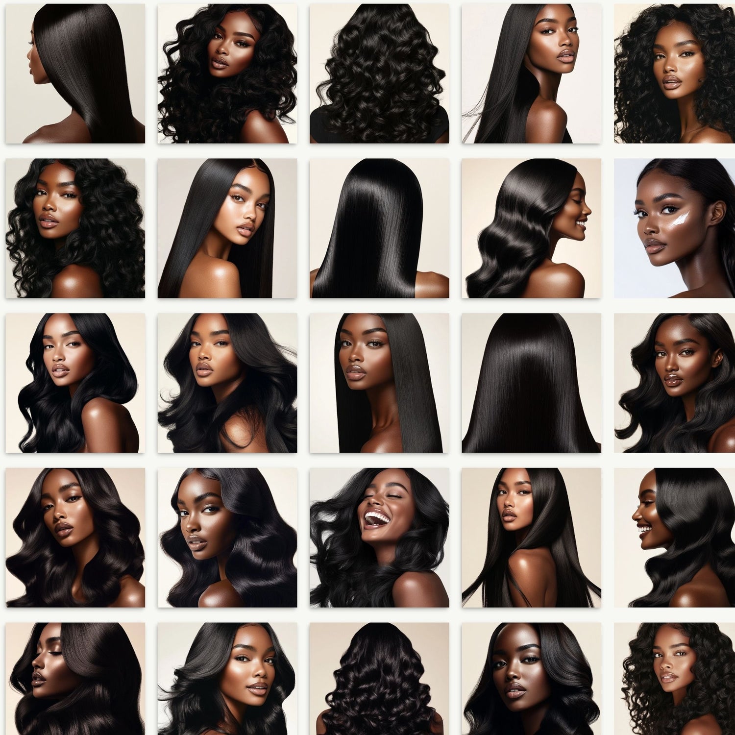 50 Hair Model Stock Photo's